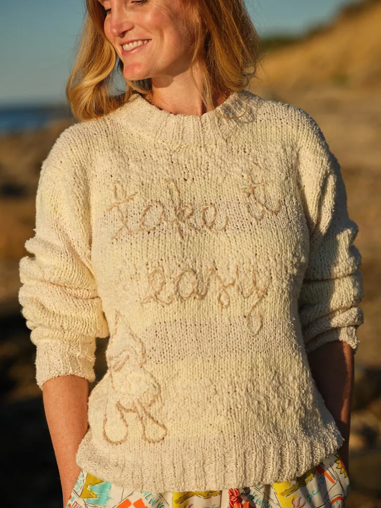 Take It Easy Pullover sold by Lingua Franca NYC