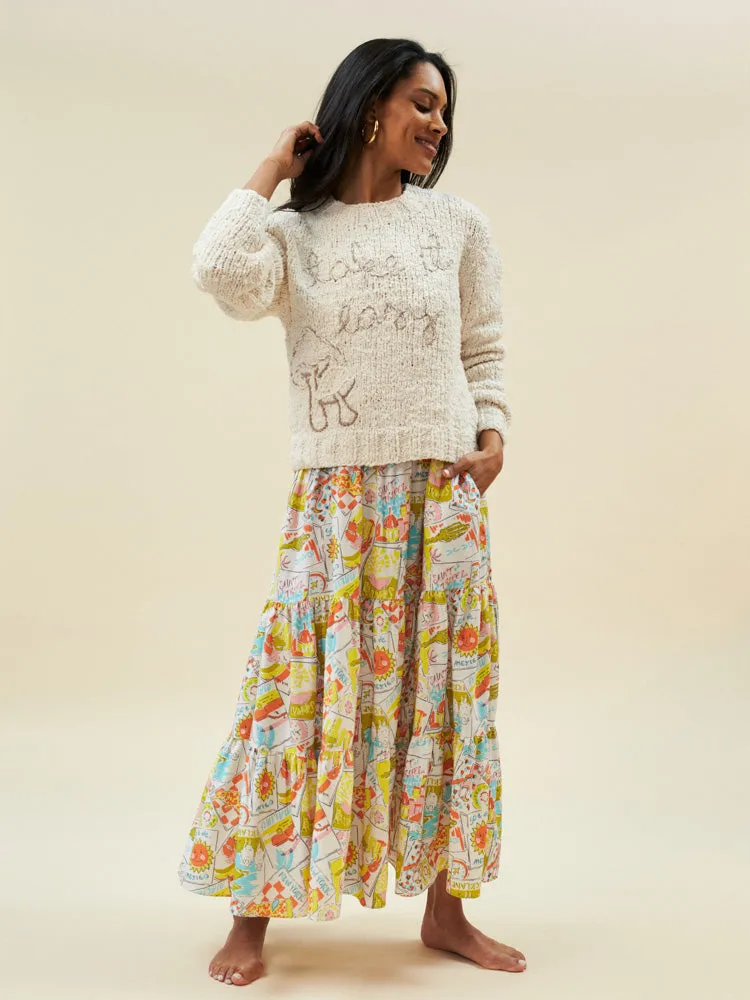 Take It Easy Pullover sold by Lingua Franca NYC product image thumbnail 4