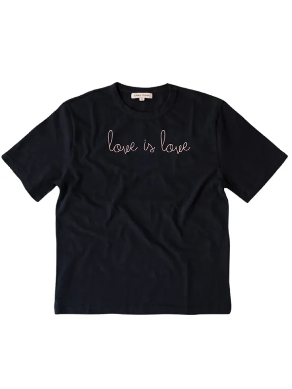 "love is love" T-Shirt sold by Lingua Franca NYC
