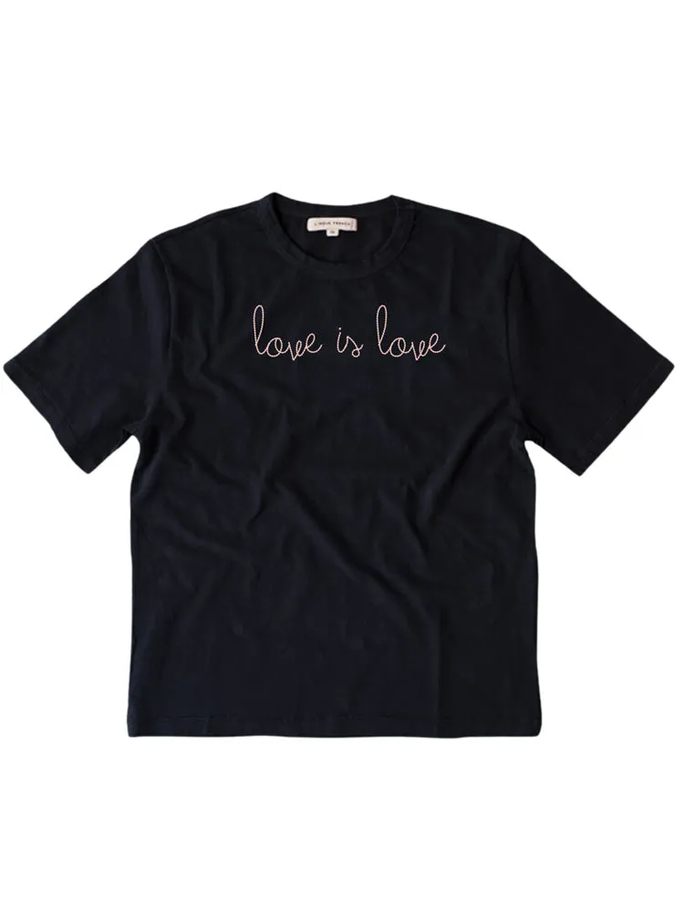 "love is love" T-Shirt sold by Lingua Franca NYC