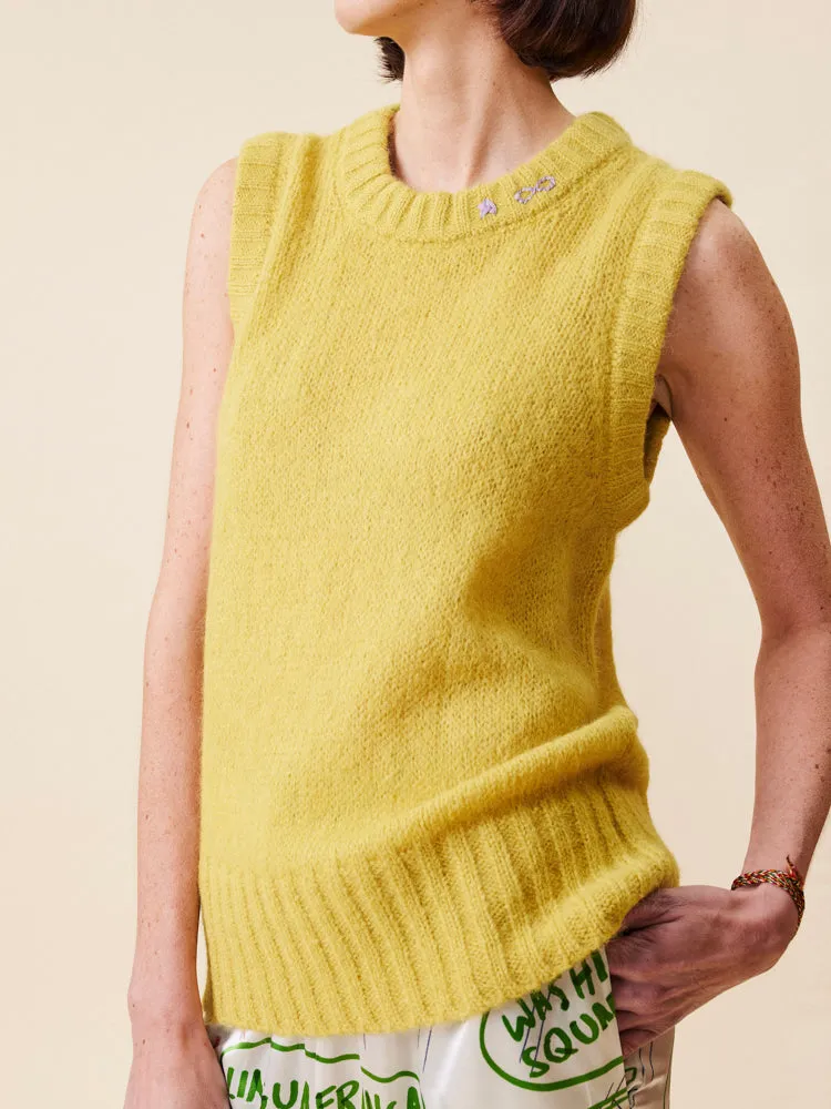 Sandy Vest sold by Lingua Franca NYC