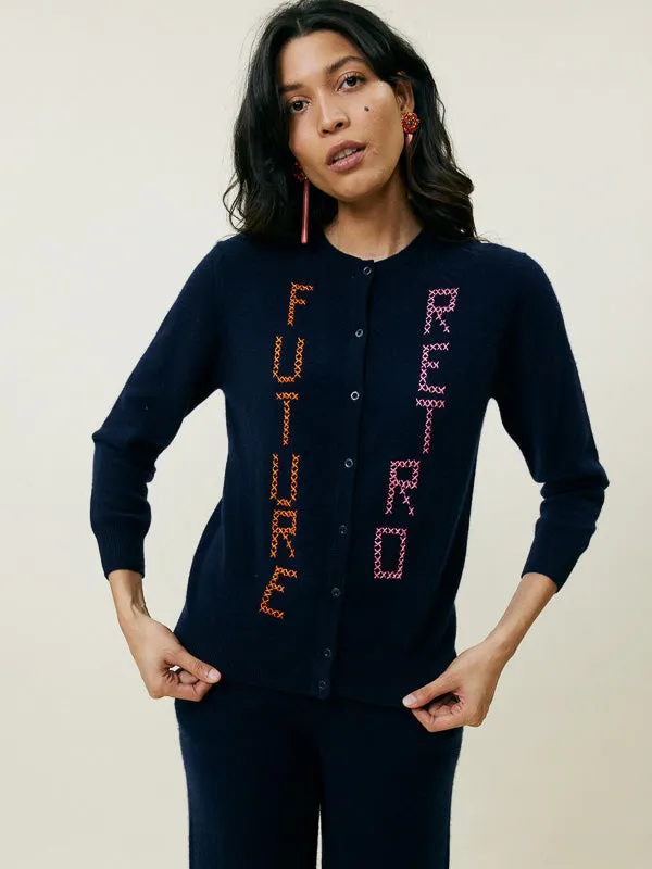 Future Retro Cardigan sold by Lingua Franca NYC product image thumbnail 3