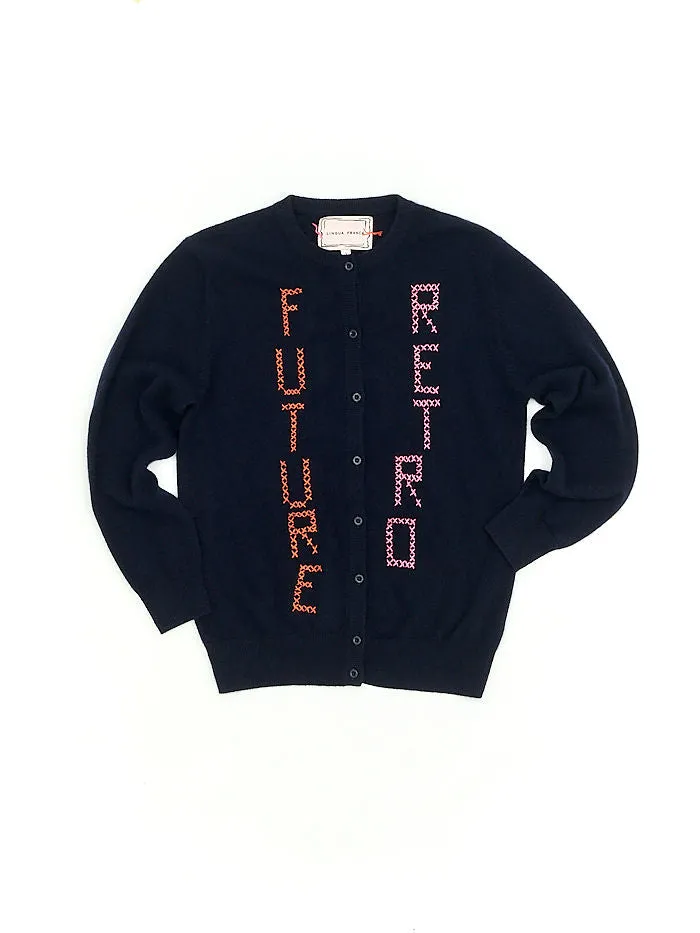 Future Retro Cardigan sold by Lingua Franca NYC product image thumbnail 4