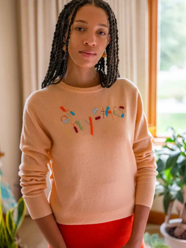 Oh My Stars Crewneck sold by Lingua Franca NYC