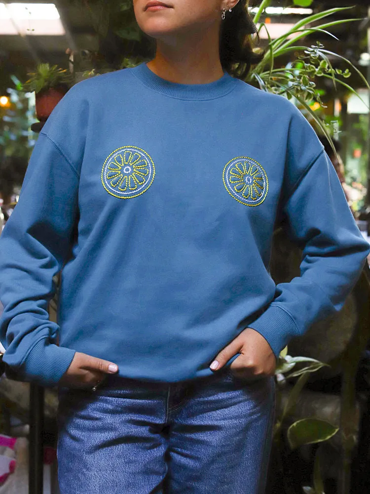 Limone Women's Sweatshirt sold by Lingua Franca NYC