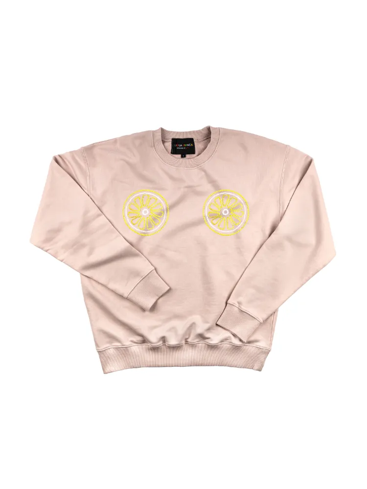 Limone Women's Sweatshirt sold by Lingua Franca NYC product image thumbnail 5