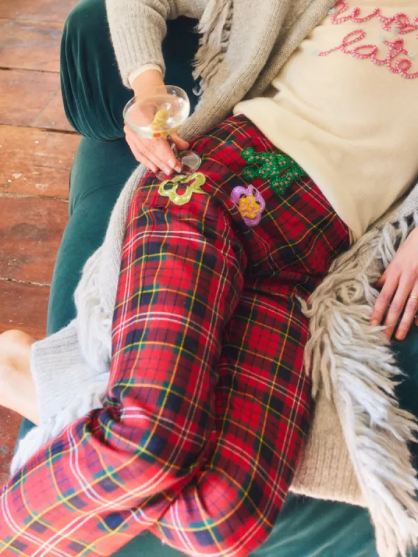 MacPherson Tartan Pants made by Lingua Franca NYC