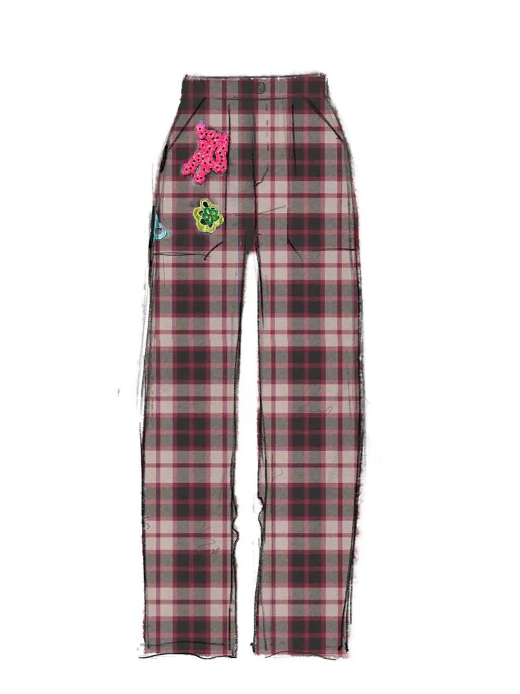 MacPherson Tartan Pants sold by Lingua Franca NYC product image thumbnail 2