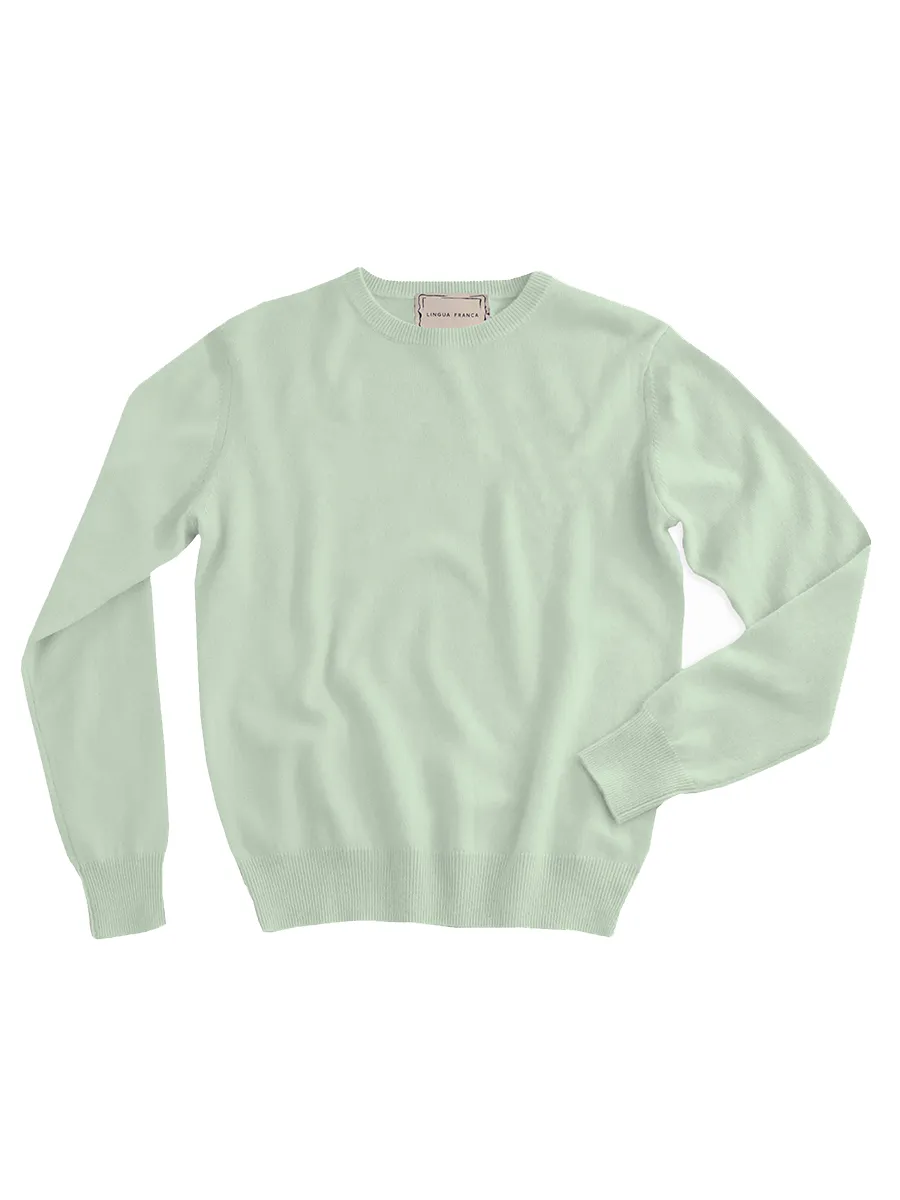 Womens Limited Edition Crewneck, Sans Stitching sold by Lingua Franca NYC
