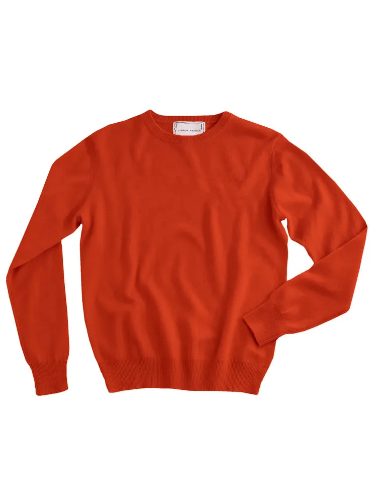 Womens Limited Edition Crewneck, Sans Stitching sold by Lingua Franca NYC product image thumbnail 4