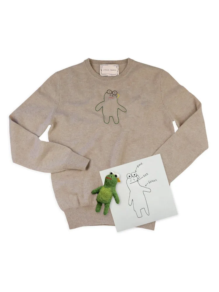 Bespoke Womens Crewneck sold by Lingua Franca NYC