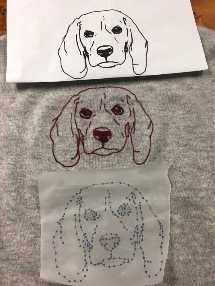 Bespoke Womens Crewneck sold by Lingua Franca NYC product image thumbnail 3