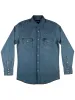 "harris walz 2024" Men's Wrangler® Shirt sold by Lingua Franca NYC