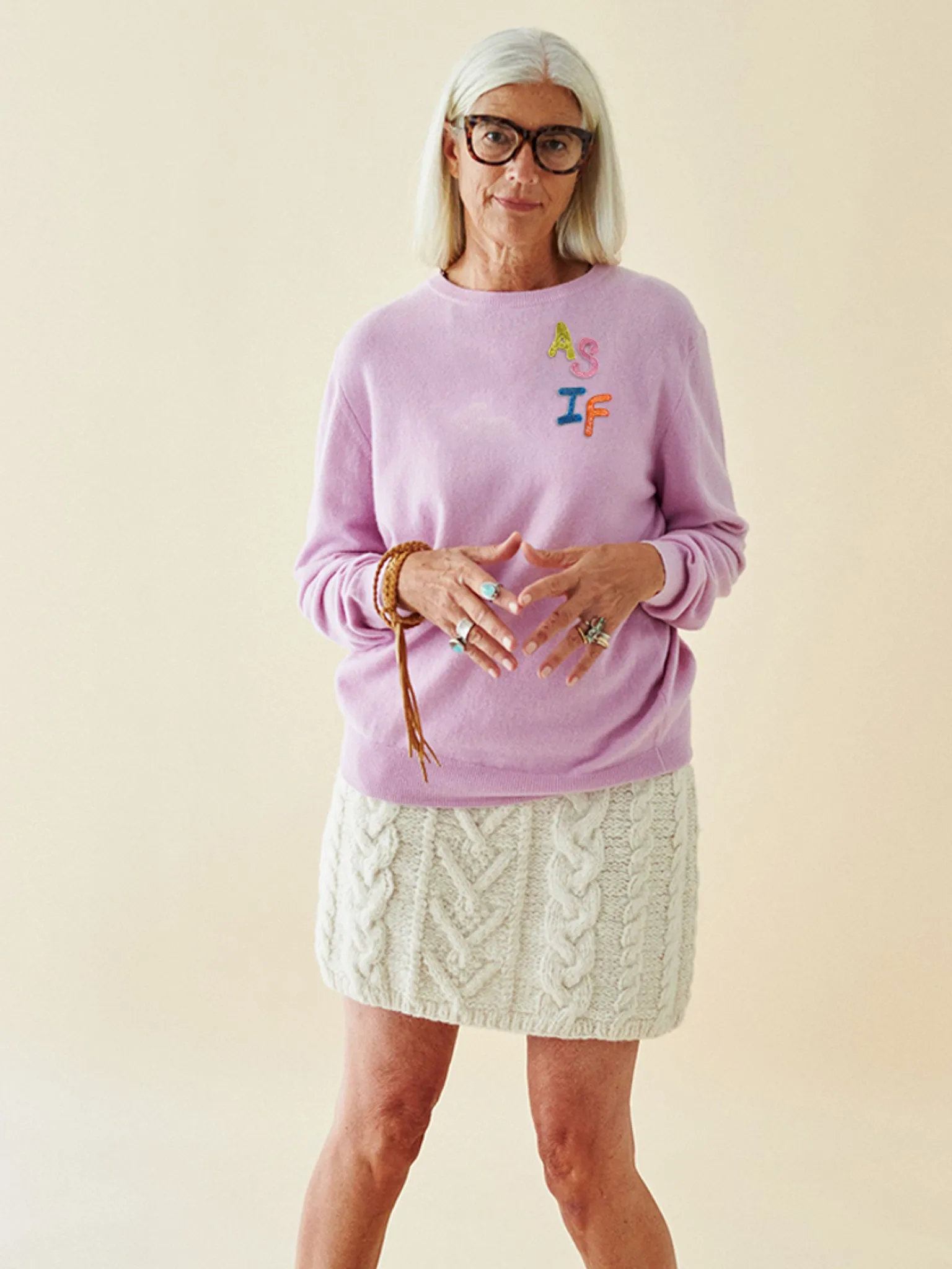 As If Crewneck sold by Lingua Franca NYC product image thumbnail 3