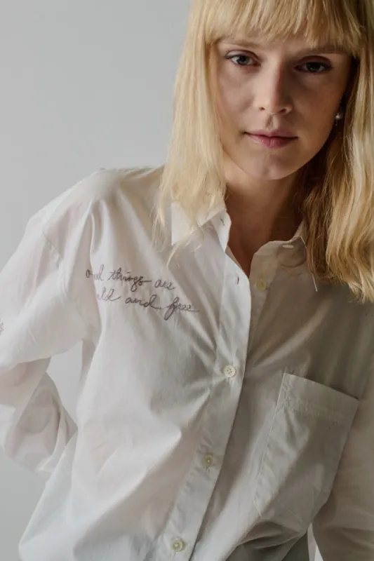 All Good Things Button Down made by Lingua Franca NYC