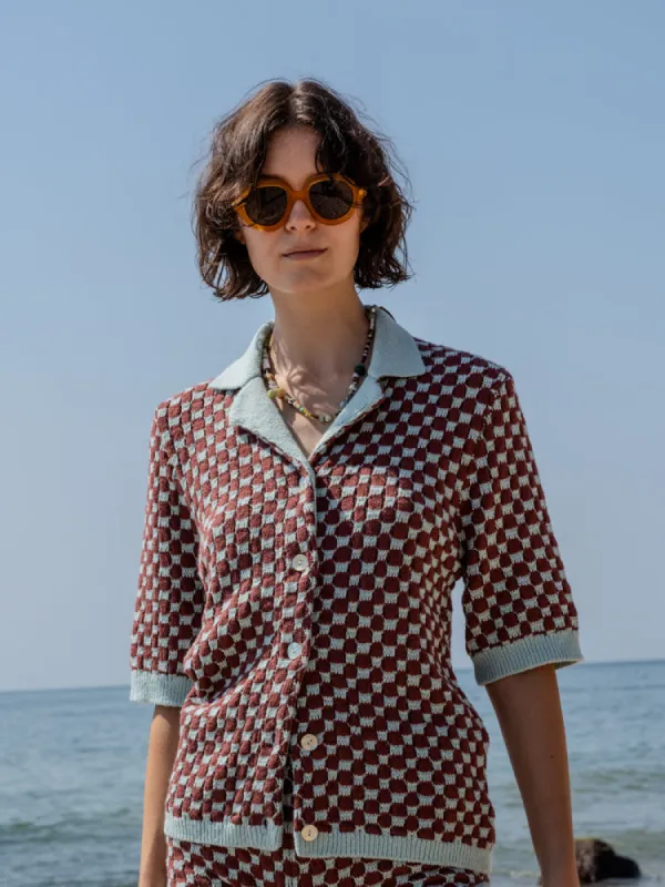 Skala Camp Shirt made by Lingua Franca NYC