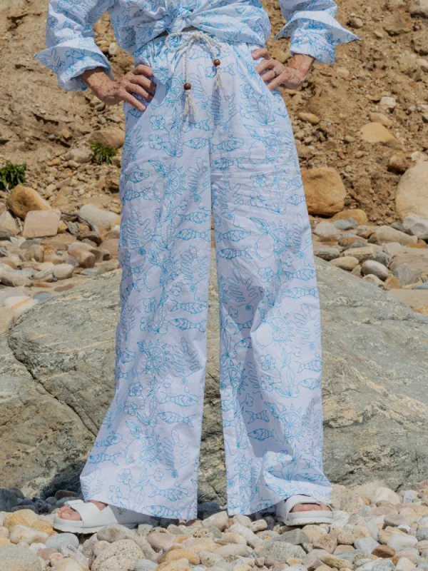 Petra Pants made by Lingua Franca NYC