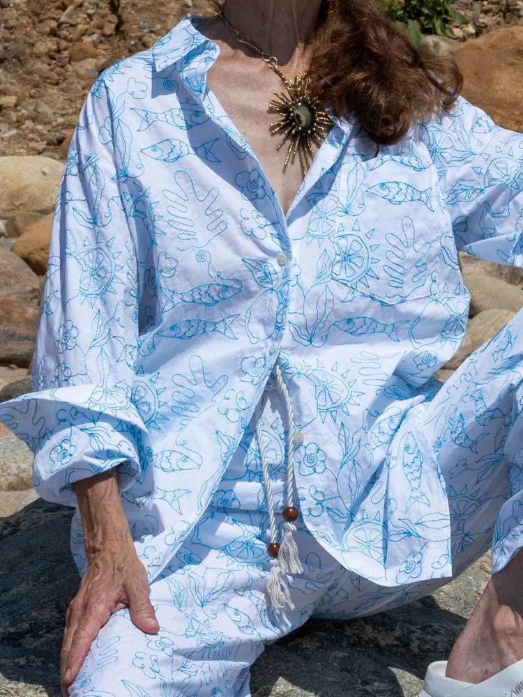 Petra Shirt sold by Lingua Franca NYC