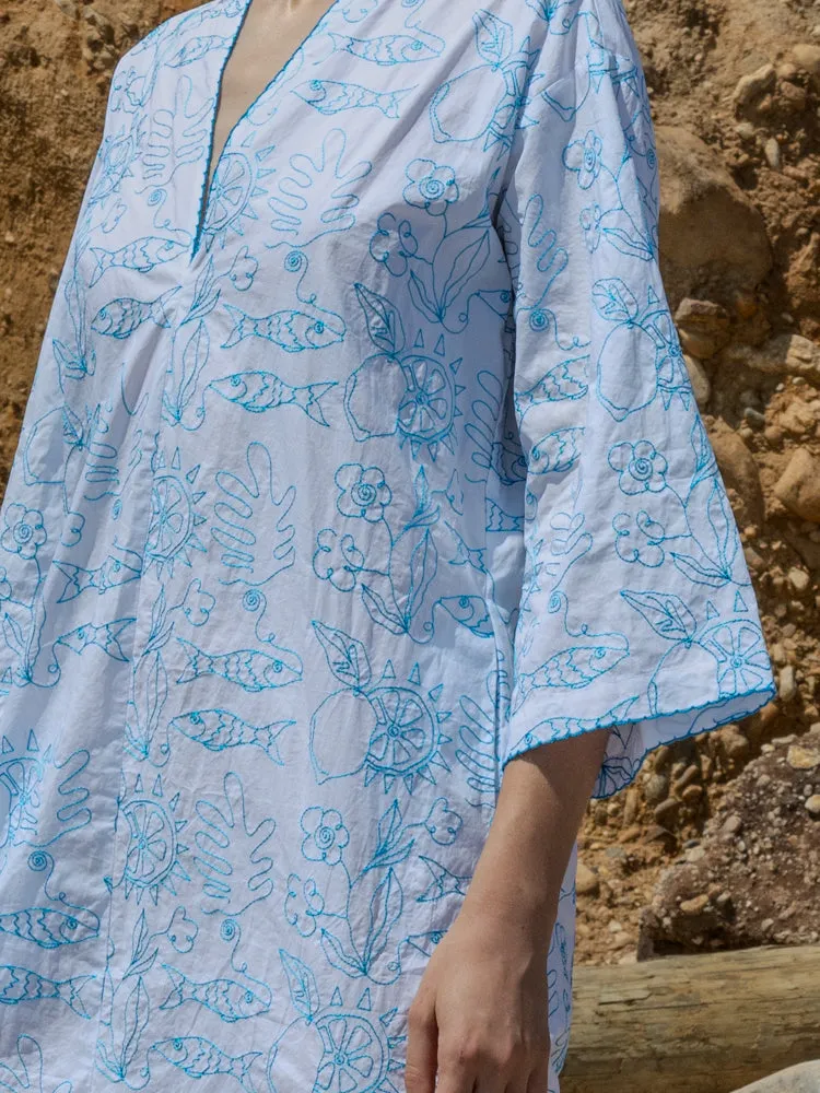 Petra Caftan sold by Lingua Franca NYC product image thumbnail 2