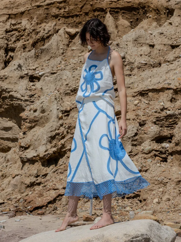 Kampos Wrap Skirt sold by Lingua Franca NYC product image thumbnail 2