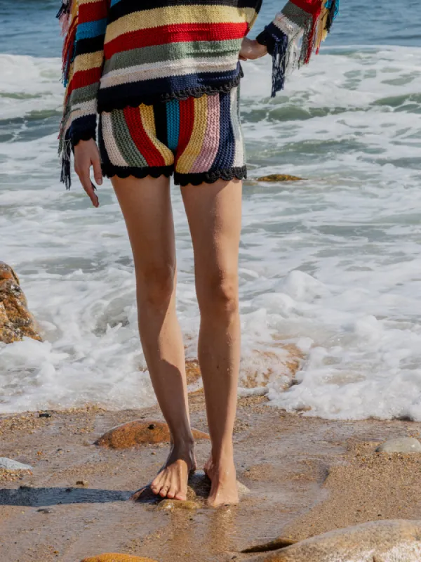 Marathi Shorts made by Lingua Franca NYC