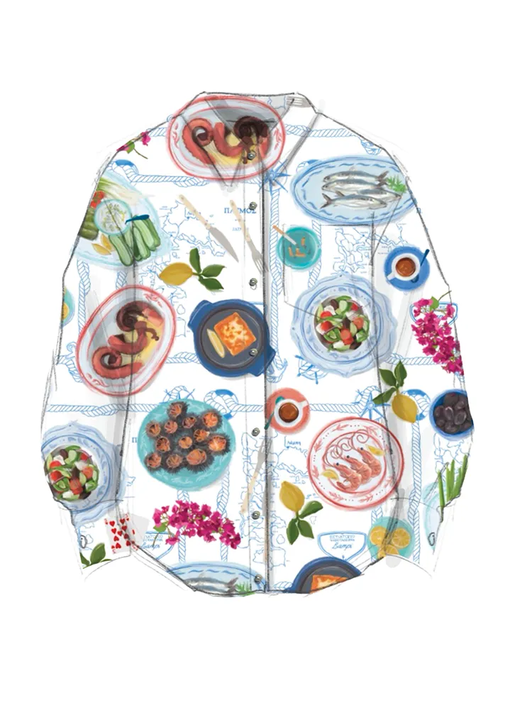 Lampi Shirt sold by Lingua Franca NYC product image thumbnail 4