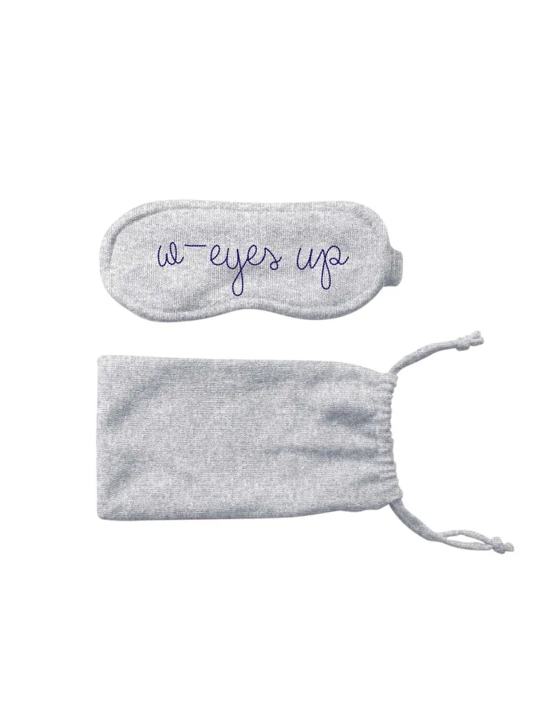 "w-eyes up" Eye Mask sold by Lingua Franca NYC product image thumbnail 2