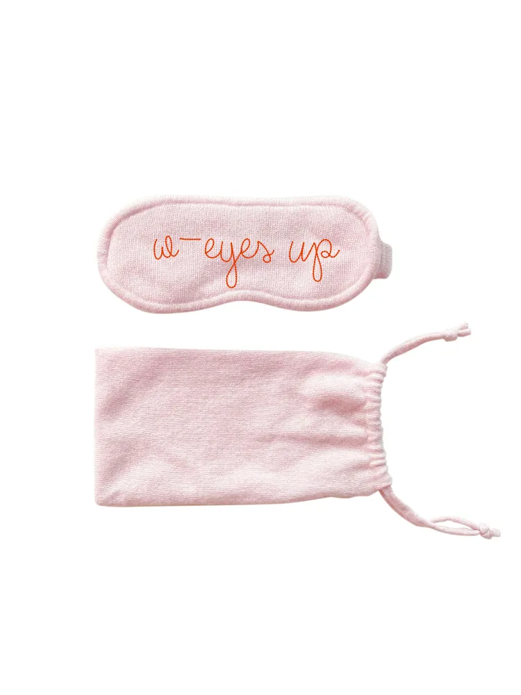 "w-eyes up" Eye Mask sold by Lingua Franca NYC product image thumbnail 4