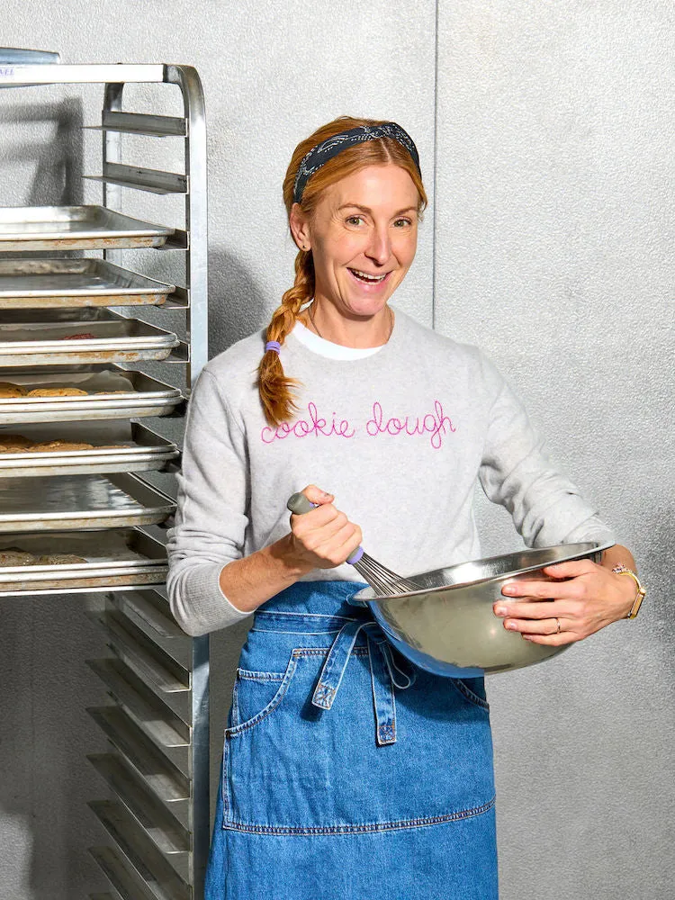 "cookie dough" Women's Crewneck sold by Lingua Franca NYC
