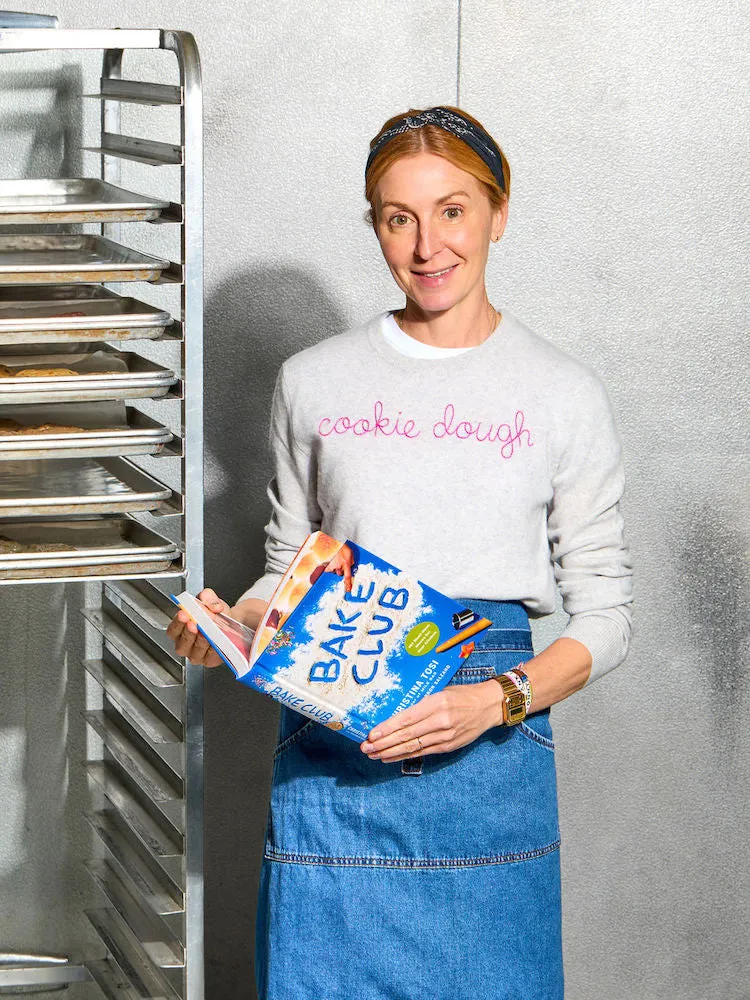 "cookie dough" Women's Crewneck sold by Lingua Franca NYC product image thumbnail 2