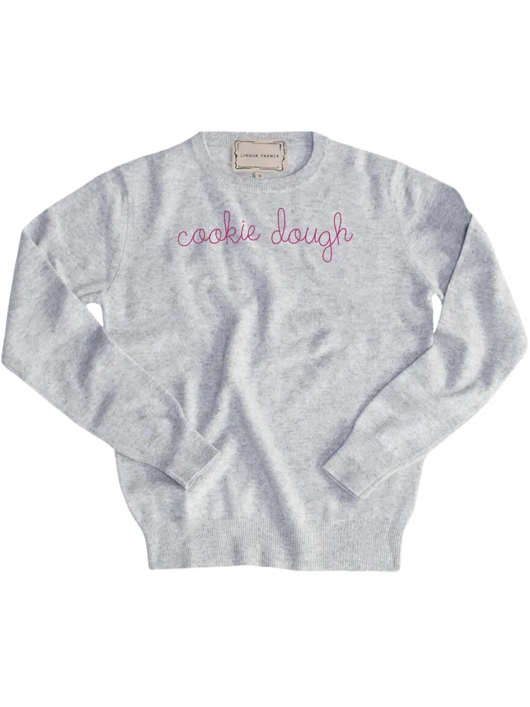 "cookie dough" Women's Crewneck sold by Lingua Franca NYC product image thumbnail 3
