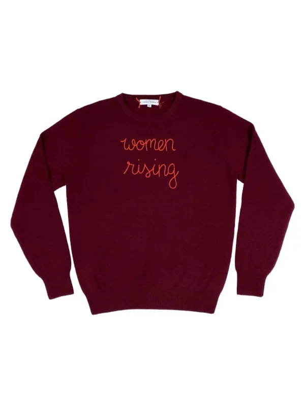 "women rising" Crewneck sold by Lingua Franca NYC