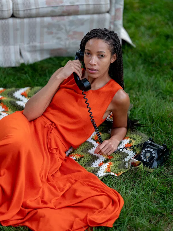 Silk Cashmere Tank sold by Lingua Franca NYC product image thumbnail 3