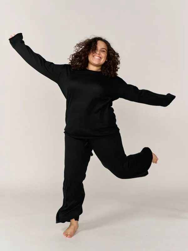 Silk Cashmere Pullover sold by Lingua Franca NYC product image thumbnail 4