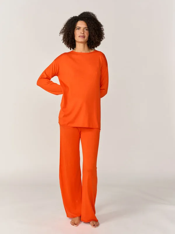Silk Cashmere Pullover sold by Lingua Franca NYC