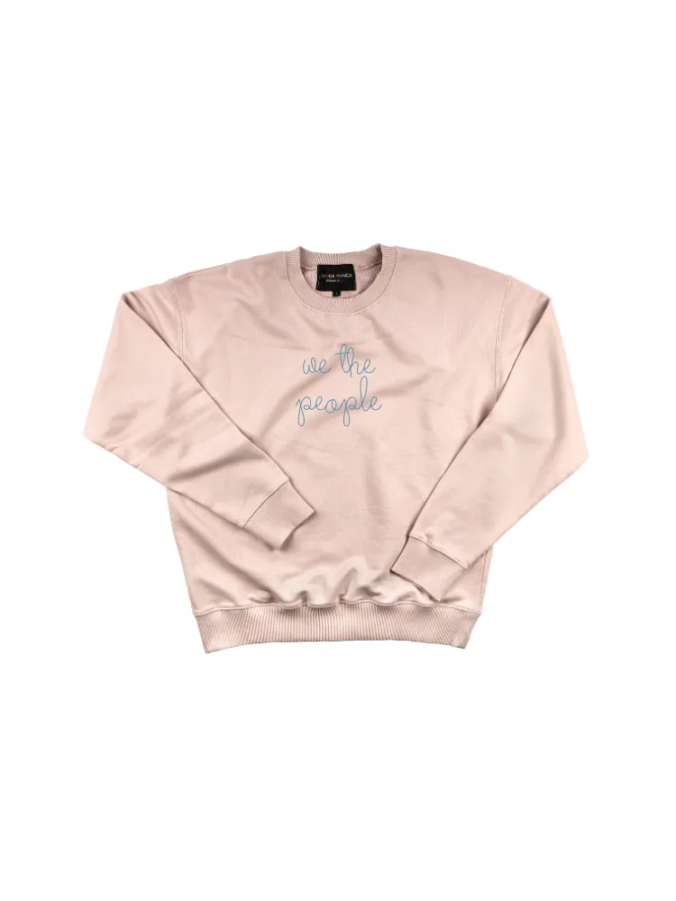 "we the people" Women's Sweatshirt sold by Lingua Franca NYC product image thumbnail 2