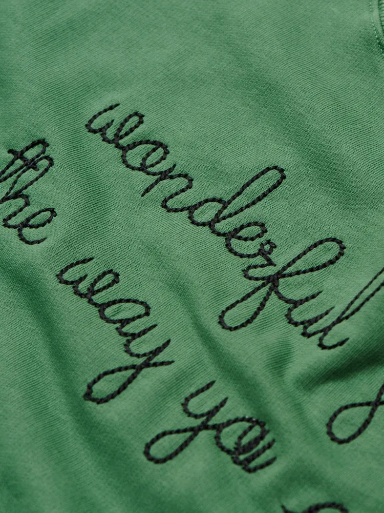 "wonderful just the way you are" Men's Sweatshirt sold by Lingua Franca NYC product image thumbnail 3