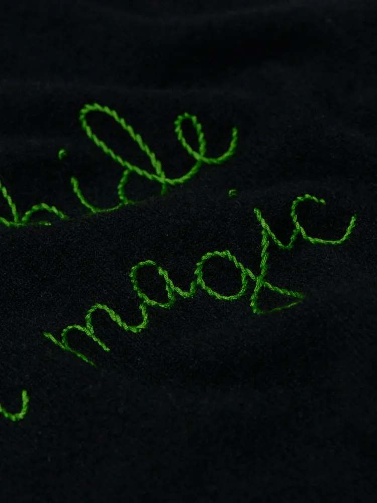 "don't hide your magic" Women's Crewneck sold by Lingua Franca NYC product image thumbnail 3