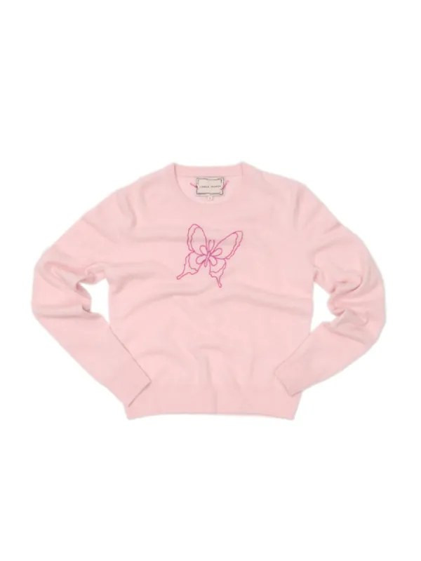 butterfly Women's Crewneck sold by Lingua Franca NYC
