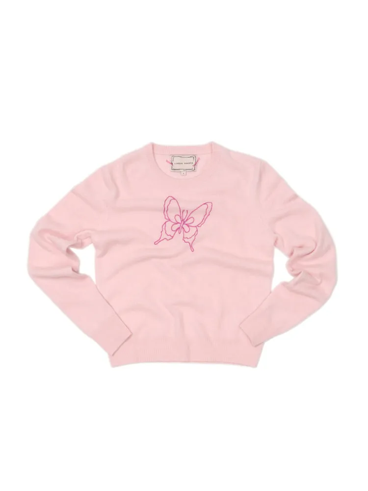 butterfly Women's Crewneck sold by Lingua Franca NYC