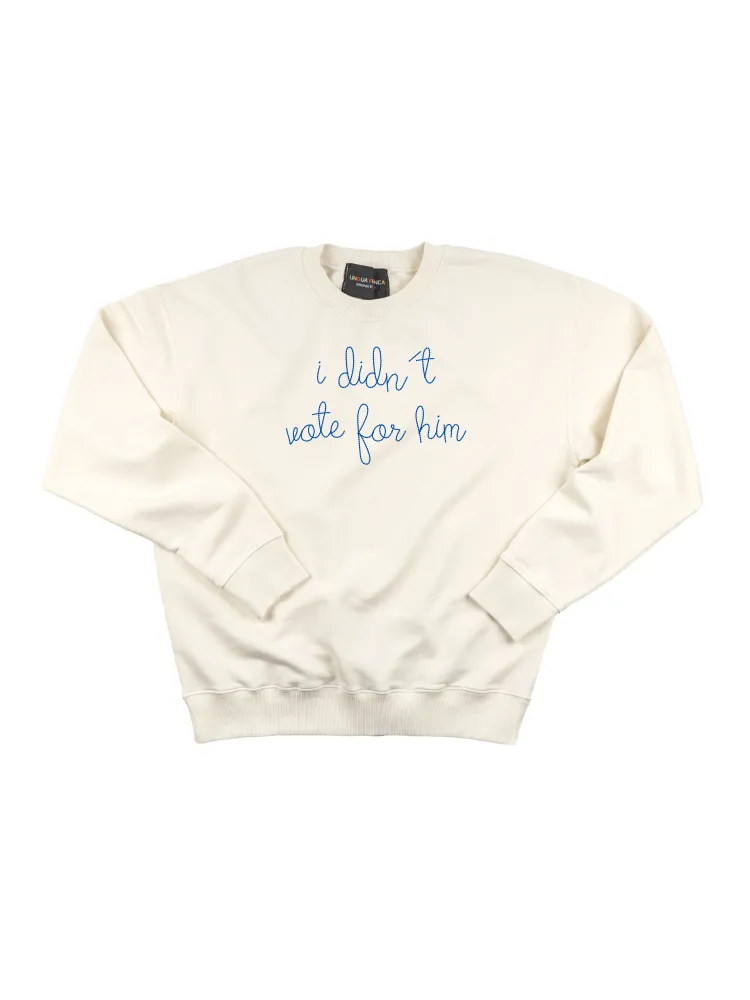 "i didn't vote for him" Women's Sweatshirt sold by Lingua Franca NYC