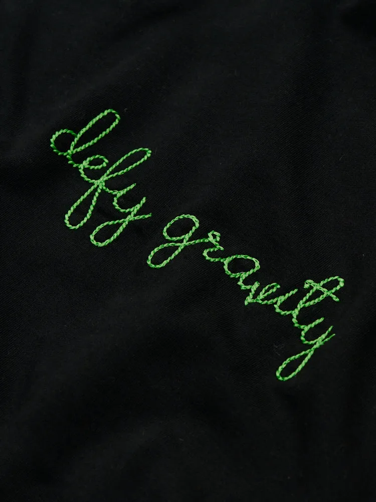 "defy gravity" Men's Sweatshirt sold by Lingua Franca NYC product image thumbnail 3