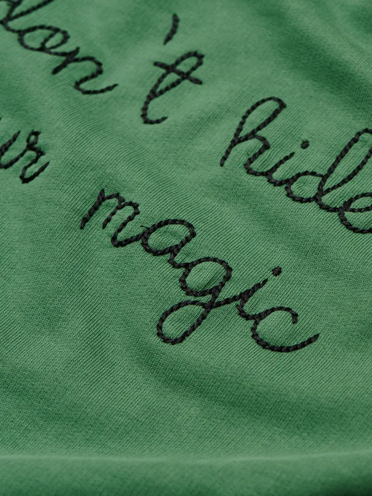 "don't hide your magic" Women's Sweatshirt sold by Lingua Franca NYC product image thumbnail 2