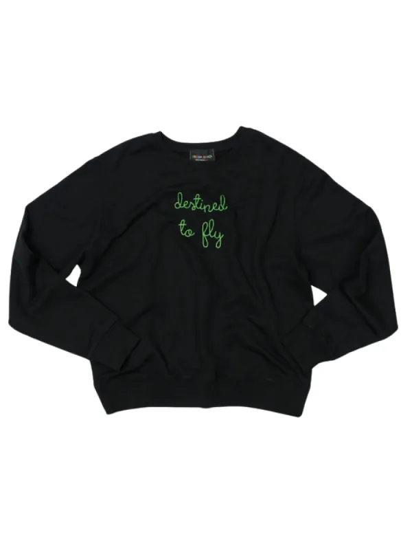 "destined to fly" Women's Sweatshirt sold by Lingua Franca NYC