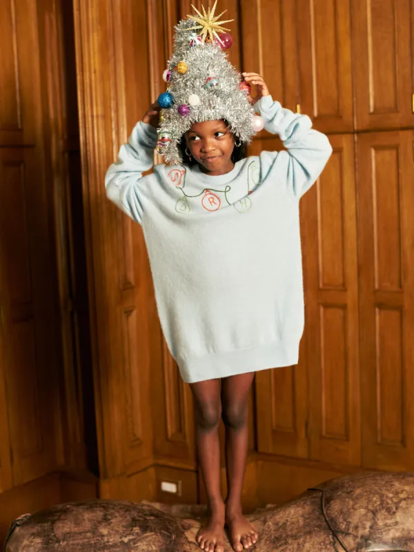 String Ornaments Crewneck sold by Lingua Franca NYC