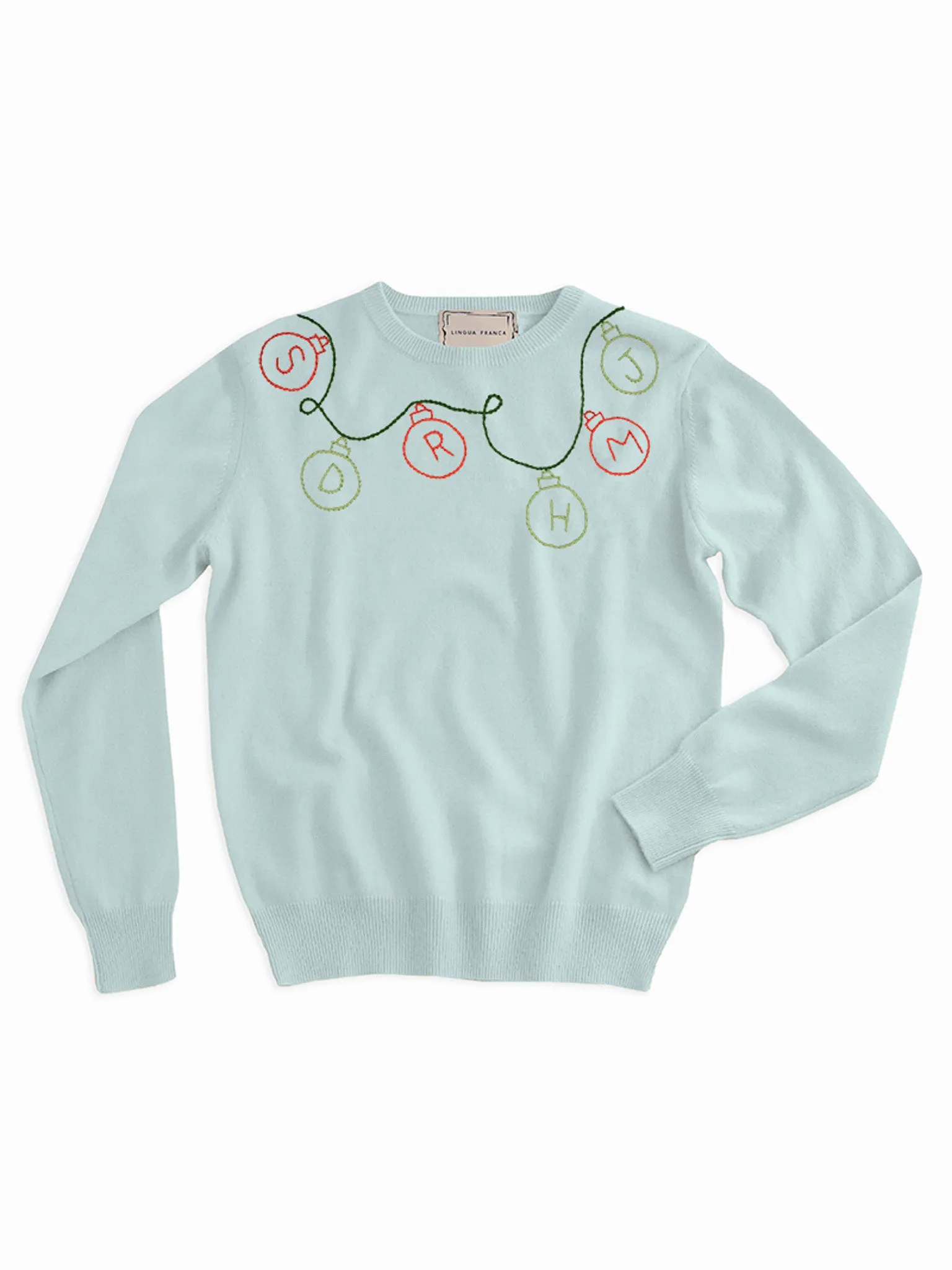 String Ornaments Crewneck sold by Lingua Franca NYC product image thumbnail 3