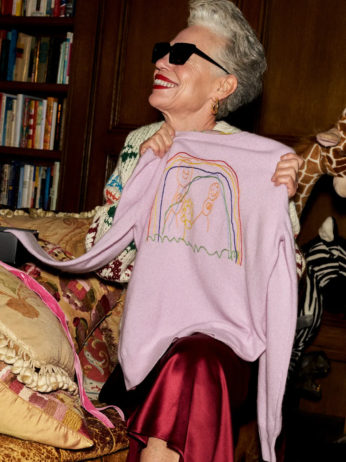 Bespoke Crewneck sold by Lingua Franca NYC