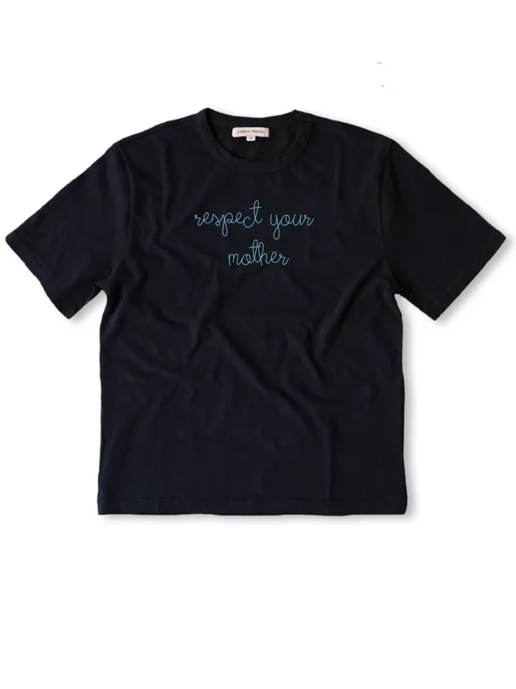 "respect your mother" T-Shirt sold by Lingua Franca NYC