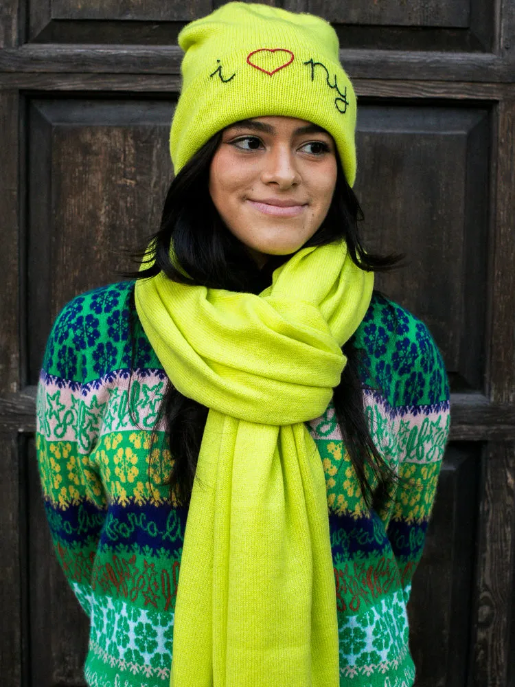 Custom Scarf sold by Lingua Franca NYC product image thumbnail 5