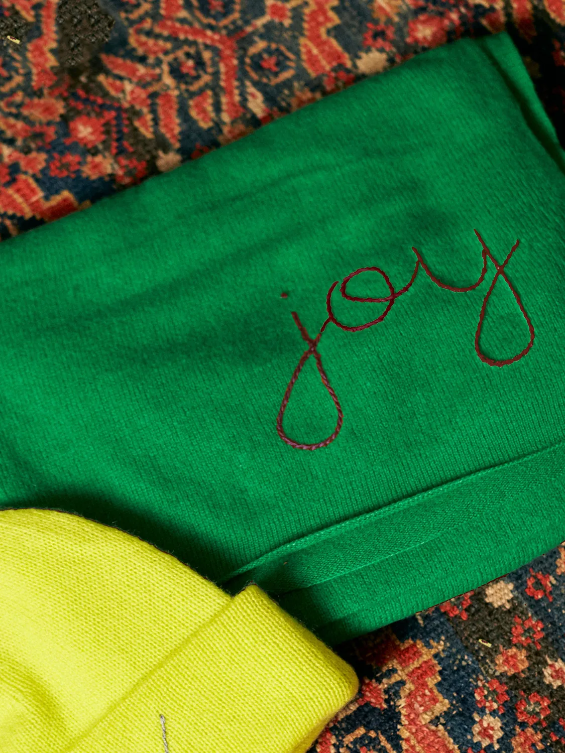 Custom Holiday Scarf sold by Lingua Franca NYC product image thumbnail 2